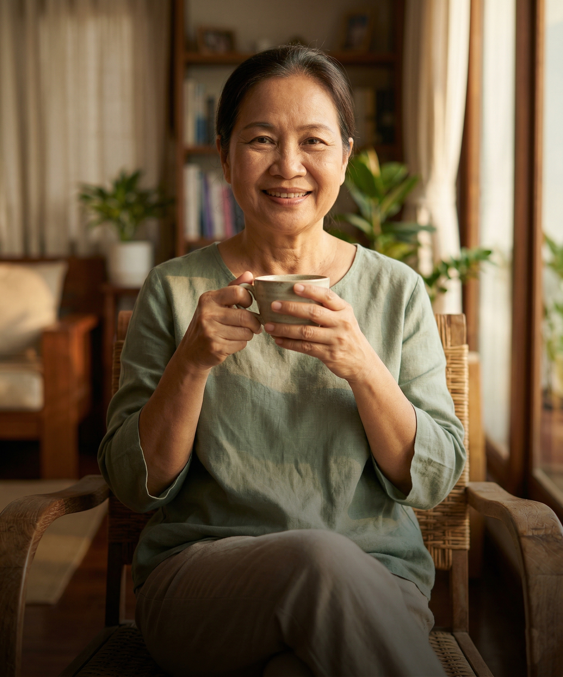 ผู้ป่วยโรครูมาตอยด์ดูมีพลังงานหลังดูแลด้วย ZENWISE Joint Support